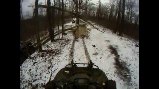 preview picture of video 'Honda Rincon 680 Kawasaki Brute Force 750 Polaris RZR Mudding in Kentucky Part 1'