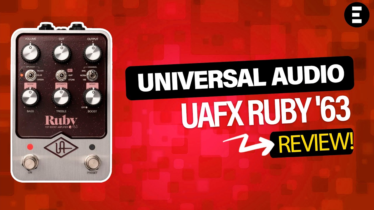 Universal Audio UAFX Ruby '63 - Compra na Egitana em Portugal
