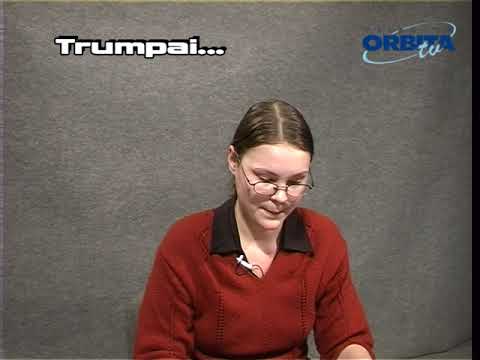 2003 01 31 informacinė laida „Trumpai“