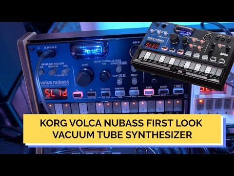 SUPERBOOTH19: First look at the Korg Volca Nubass