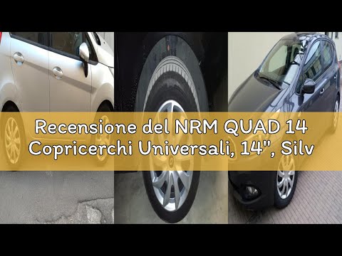 Recensione del NRM QUAD 14 Copricerchi Universali, 14", Silver