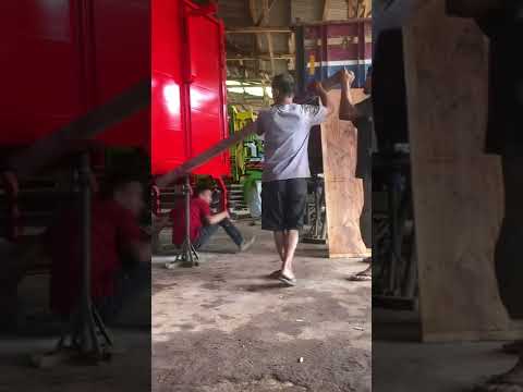 TUTORIAL menggeser karoseri sebelum di naik sasis #trukoleng #trukmaniaindonesia