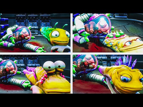 High On Life - All Weapons React To Dr Giblets Unexpected Death