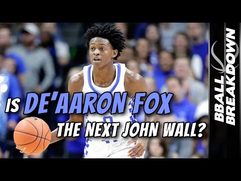 Баскетбол Is De'Aaron Fox The NEXT John Wall?