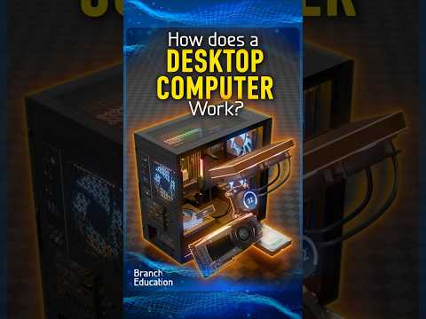 ¿Cómo funcionan las computadoras de escritorio? #pcbuild #computerhardware