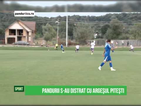 Pandurii s-au distrat cu Argeșul Pitești