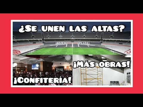 🏗🏟¿Se unen también las tribunas altas? + ¡Obras en la confitería - Deparamento de medicina!