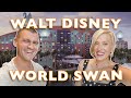 Our First Stay At This Iconic Disney World Hotel Swan Resort Full Review Dining Room Tour