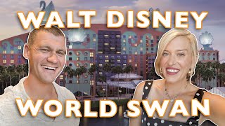 Our First Stay At This Iconic Disney World Hotel | Swan Resort | Full Review, Dining, Room Tour