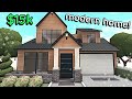 15k Bloxburg Simplistic Modern House Build: 2 Story Exterior Tutorial