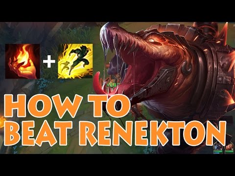 TRYNDAMERE VS RENEKTON TOP - FLEXQ CHALLENGER / GOLD ELO!? HOW TO BEAT RENEKTON