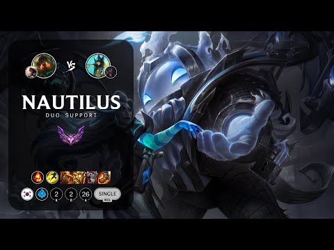Nautilus Support vs Nami - KR Master Patch 12.23
