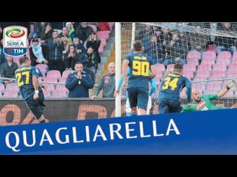 Il gol di Quagliarella - Napoli - Sampdoria 3-2 - Giornata 18 - Serie A TIM 2017/18