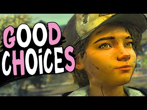 The Walking Dead Season 4 Episode 2 - GOOD CHOICES - for Clementine Romance Good Ending