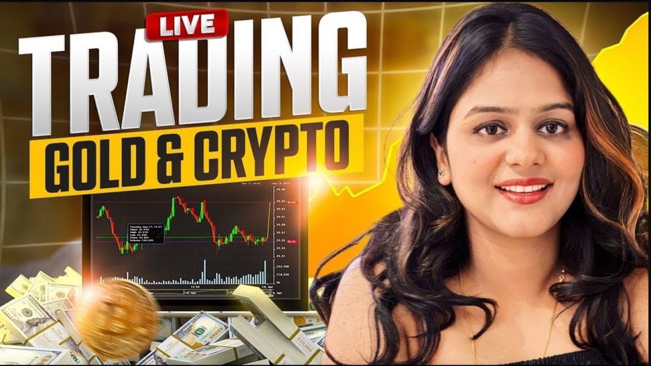 GOLD  AND  CRYPTO  LIVE  TRADING  || 3 APRIL || Bitcoin Live Trading | Crypto Market Analysis |