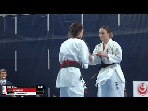 LČ - Raminta Makackaitė (aka) - Simona Urbutytė (shiro) | Women -50 kg Final