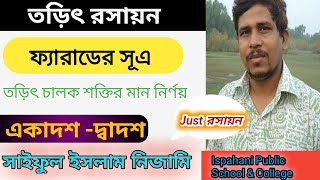 MCQ Electrochemistry (তড়িৎ রসায়ন) 
