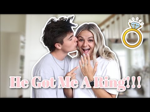 He GOT me a RING/ Our 4 YEAR Anniversary!!