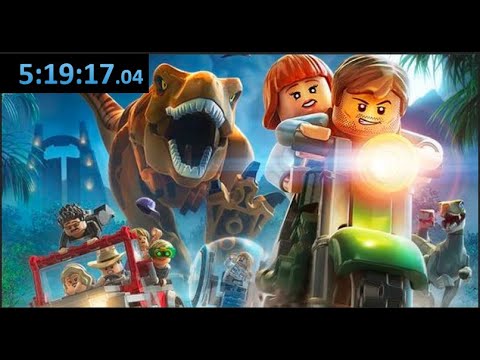 Lego Jurassic World Full Game Any% Co-Op N0CUT5 Switch