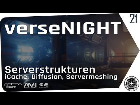 verseNIGHT #21 🌟 Star Citizen Talk & Musik #Servermeshing #iCache #Diffusion 🚀 08.09.2020 de 🇩🇪 ger