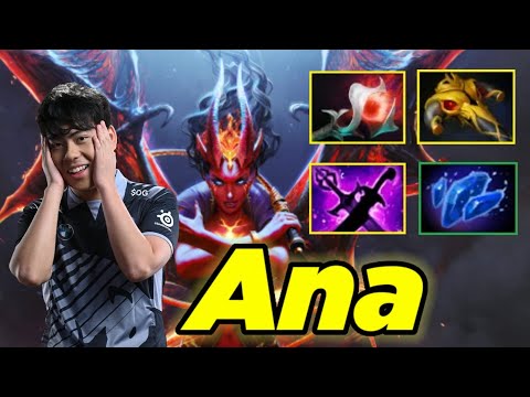 Ana - QUEEN OF PAIN MID 16 KILLS WITH KAYA SANGE - DOTA 2 PRO PLAYER GAMEPLAY