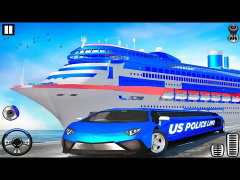 US Police Limo Transport Truck and Ship Transportation game - Android Gameplay FHD