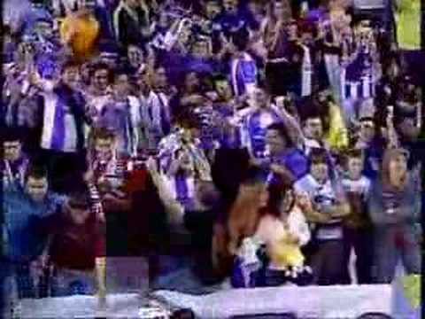 Valladolid 1-1 Real Madrid. Gol de Pedro López (Canal Plus)