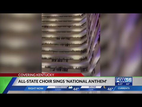 Kentucky All-State choir sings 'National Anthem'