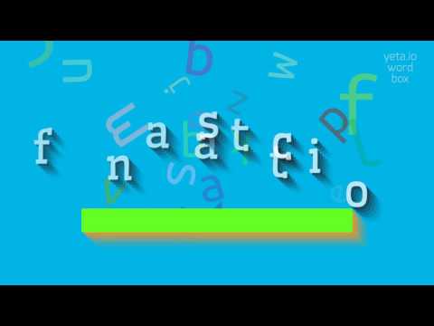 HOW TO PRONOUNCE FANTASTICO? #fantastico