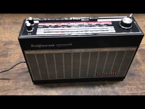 Telefunken Koffer Radio BajazzoSport 201 Baujahr 1967