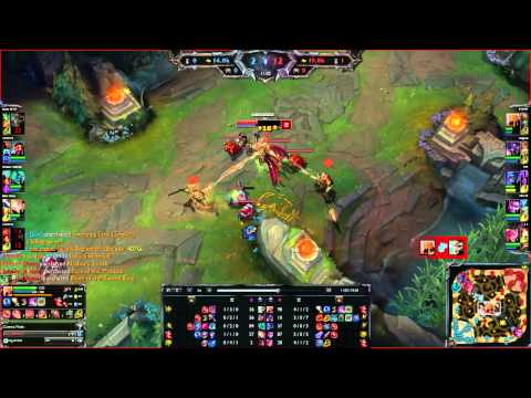 LOL SKT T1 Faker Azir vs Lux