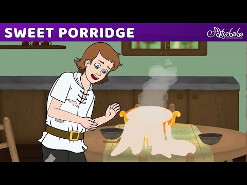 Sweet Porridge & Little Red Riding Hood | Bedtime Stories for Kids in English | Fairy Tales