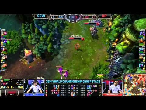 Samsung Galaxy White vs Dark Passage | D3G1 | Season 4 World Championship 2014