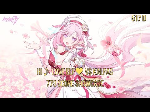 EX Abyss RedLotus (517D) v8.5 HLE vs Kalpas | 773 Score | Honkai Impact 3rd