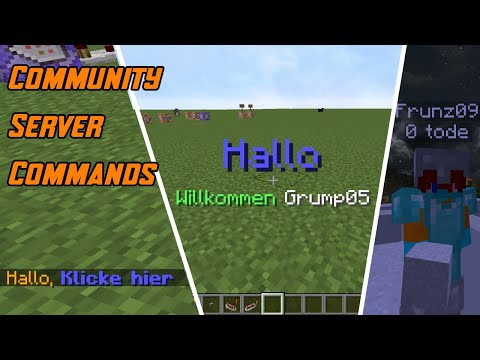Useful Commands for Community Servers / 1.17