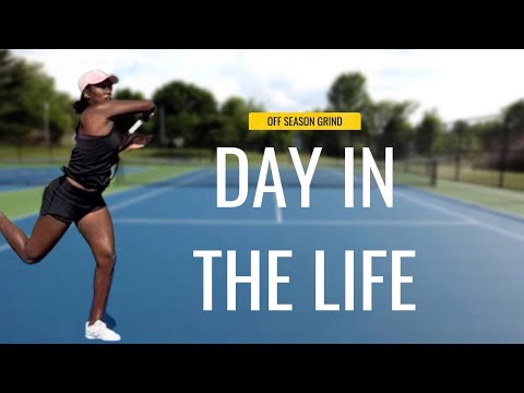 What A Tennis Player Does In A Day