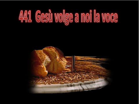 441 GESU' VOLGE A NOI LA VOCE  - KARAOKE