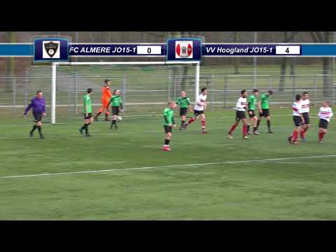 FC Almere JO15-1 - VV Hoogland JO15-1