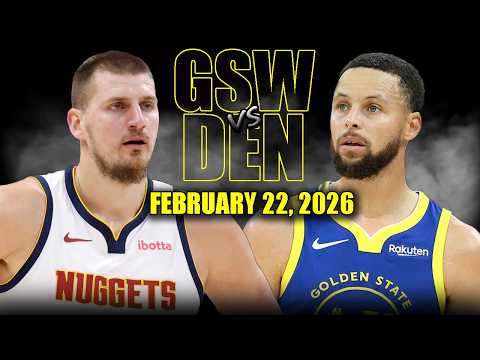 Golden State Warriors vs Denver Nuggets Full Game Highlights – February 22, 2026 | NBA Season