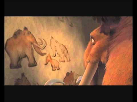 A Idade Do Gelo (Ice Age) - Cena das Pinturas Rupestres