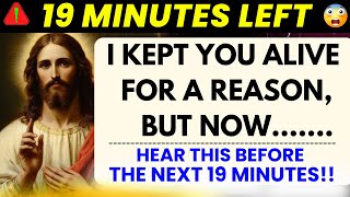 GOD SAYS- "ONLY A FEW MINUTES ARE LEFT... HEAR ME NOW"👆God Message Today~ Gods Message Now👆EP100