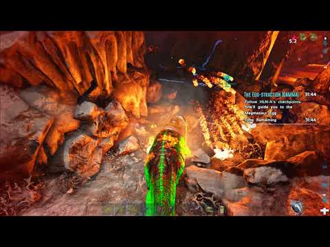 Ark Genesis Eggstraction Gamma Solo On A Giga-Official PVE