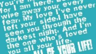 Meredith Andrews - You&#39;re not alone lyrics