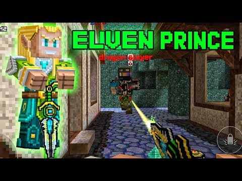 Elven Prince - Pixel Gun 3D (Clan Siege Battle)
