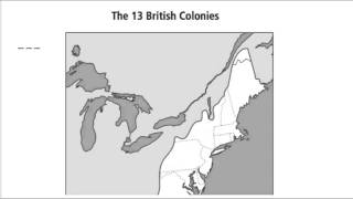 Unit 4: 13 Colonies Map