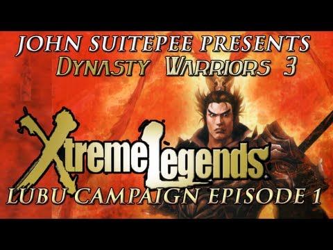 Let's Play Dynasty Warriors 3- Xtreme Legends: Lu Bu part 1 (Hu Lao Gate)