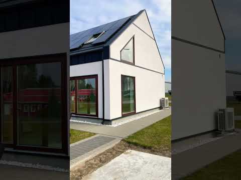Dom w 8 godzin -dom zeroeneregtyczny Smart #budowa #domyprefabrykowane #sendom #