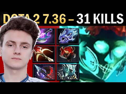 Muerta Gameplay Miracle with 31 Kills and Daedalus - Dota 2 7.36