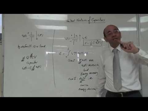 The Dual Nature of the Capacitor as a Load and a Source, 6/9/2016