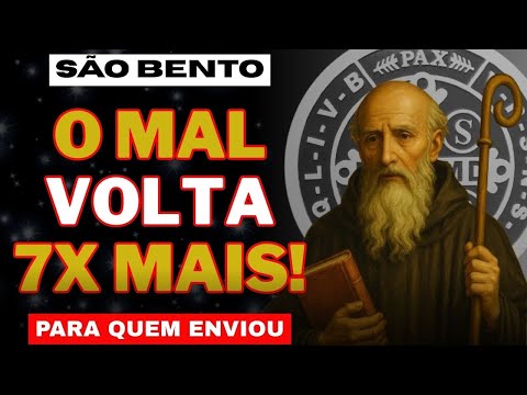 🔴 SAY THIS PRAYER TO SAINT BENEDICT AND SEE EVIL RETURN TO YOUR ENEMY 7 TIMES STRONGER!🎯